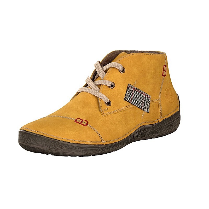 Botas Rieker 52543-69 Para Mulher - Amarelas